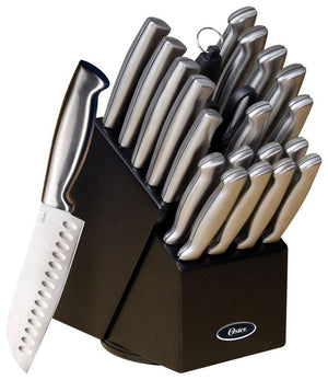Oster - Baldwyn 22-Piece Knife Set - Stainless-Steel